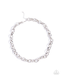 Industrial Imitation - Silver Necklace