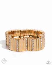 Load image into Gallery viewer, Linear Legend - Gold Bracelet