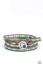 Load image into Gallery viewer, PAW-sitive Thinking - Blue Bracelet