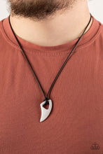 Load image into Gallery viewer, Summer Shark - White Necklace