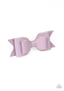 Bow Wow Wow- Purple Hair Clip - Jaime G's $5 Accessories