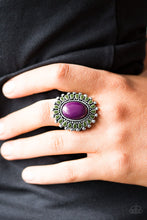 Load image into Gallery viewer, Wild Wallflower - Purple ring - Jaime G&#39;s $5 Accessories