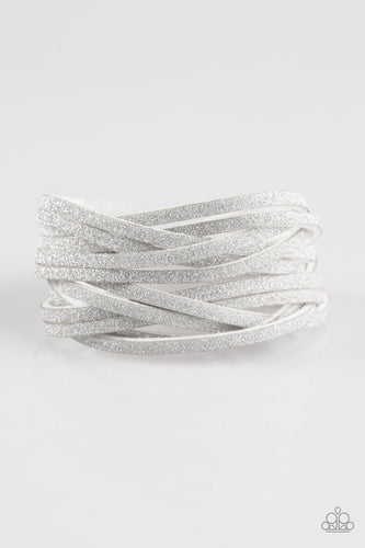 Shameless Shimmer - White Bracelet - Jaime G's $5 Accessories