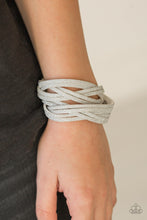 Load image into Gallery viewer, Shameless Shimmer - White Bracelet - Jaime G&#39;s $5 Accessories