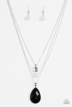 Load image into Gallery viewer, Midnight Martinis - Black Necklace - Jaime G&#39;s $5 Accessories