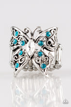 Load image into Gallery viewer, Butterfly Bliss - Blue Ring - Jaime G&#39;s $5 Accessories