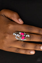 Load image into Gallery viewer, Beautiful In Butterflies - Pink Ring - Jaime G&#39;s $5 Accessories