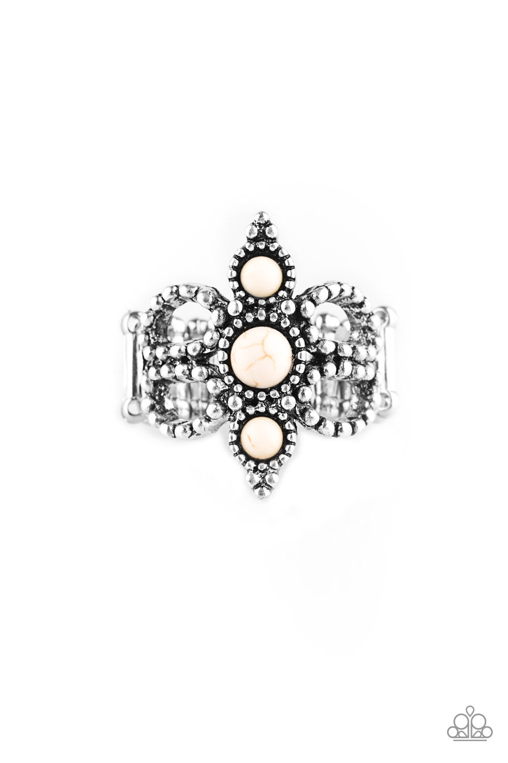 Outback Oasis - White Ring - Jaime G's $5 Accessories