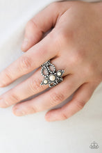 Load image into Gallery viewer, Outback Oasis - White Ring - Jaime G&#39;s $5 Accessories