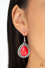 Load image into Gallery viewer, Sahara Serenity - Red Earrings - Jaime G&#39;s $5 Accessories