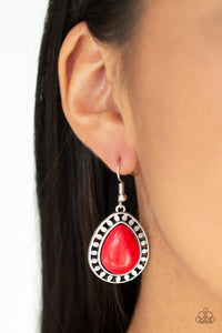 Sahara Serenity - Red Earrings - Jaime G's $5 Accessories