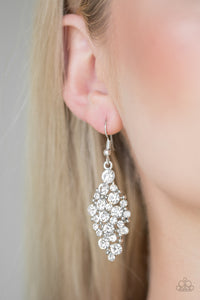 Cosmically Chic - White Earrings - Jaime G's $5 Accessories