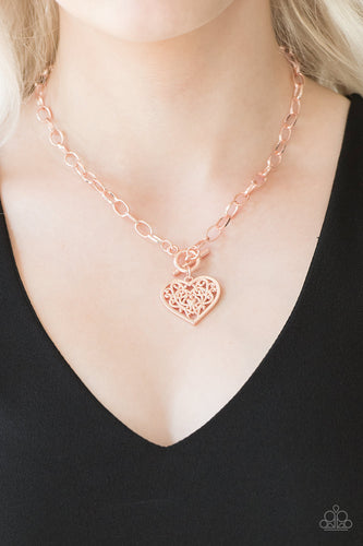 Victorian Romance - Rose Gold Necklace - Jaime G's $5 Accessories