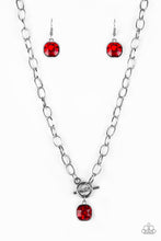 Load image into Gallery viewer, Dynamite Dazzle - Red Necklace - Jaime G&#39;s $5 Accessories