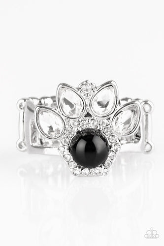 Crown Coronation - Black Ring - Jaime G's $5 Accessories