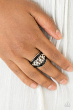 Load image into Gallery viewer, Trending Treasure - Black Ring - Jaime G&#39;s $5 Accessories