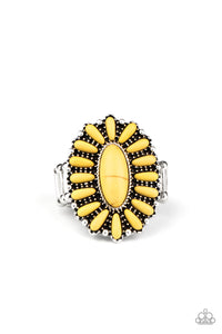 Cactus Cabana - Yellow Ring Paparazzi 