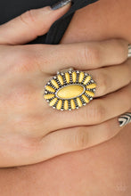 Load image into Gallery viewer, Cactus Cabana - Yellow Ring Paparazzi