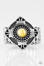 Load image into Gallery viewer, Four Corners Fashion - Yellow Ring Paparazzi 