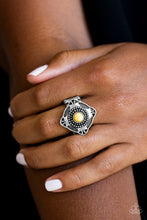 Load image into Gallery viewer, Four Corners Fashion - Yellow Ring Paparazzi 