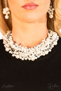 The Tracey- White Necklace - Jaime G's $5 Accessories