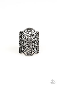 The Way You Make Me FRILL- Black Ring - Jaime G's $5 Accessories