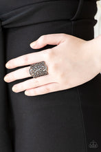 Load image into Gallery viewer, The Way You Make Me FRILL- Black Ring - Jaime G&#39;s $5 Accessories