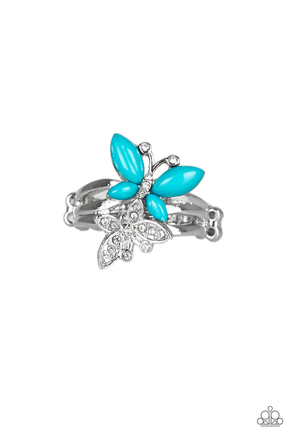 Flutter Flirt - Blue Ring - Jaime G's $5 Accessories