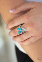 Load image into Gallery viewer, Flutter Flirt - Blue Ring - Jaime G&#39;s $5 Accessories