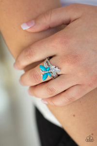 Flutter Flirt - Blue Ring - Jaime G's $5 Accessories