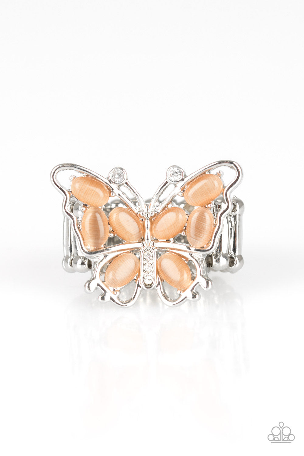 Flutter Flair - Orange Ring - Jaime G's $5 Accessories