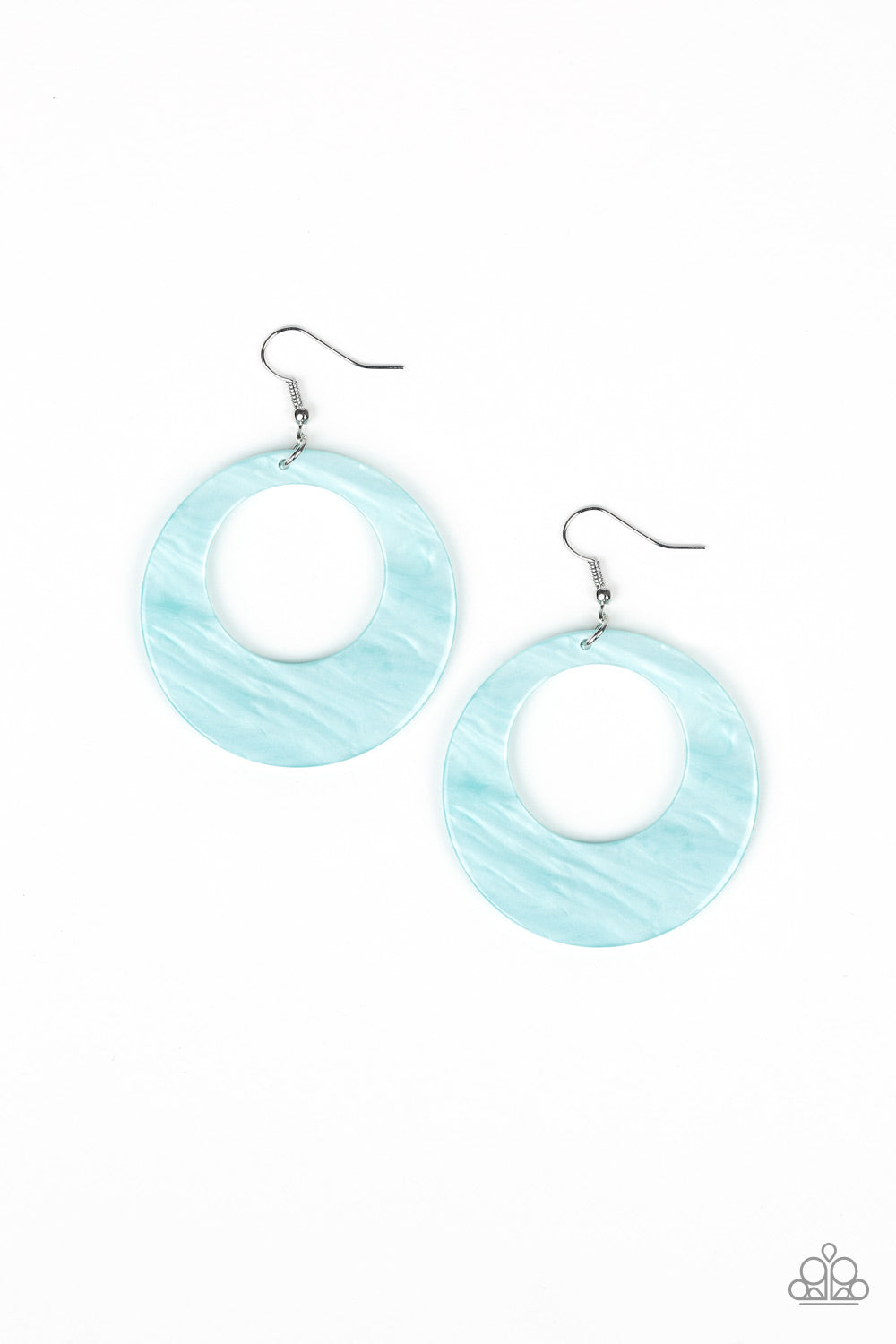 Tropical Trailblazer - Blue Earrings - Jaime G's $5 Accessories