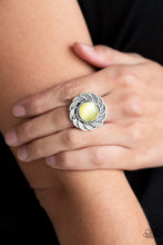 Load image into Gallery viewer, Gardenia Glow - Yellow Ring - Jaime G&#39;s $5 Accessories