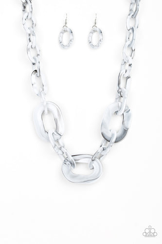 All In-VINCIBLE - Silver Necklace - Jaime G's $5 Accessories