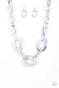 All In-VINCIBLE - Silver Necklace - Jaime G's $5 Accessories