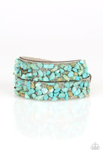 Load image into Gallery viewer, CRUSH To Conclusions - Blue Bracelet - Jaime G&#39;s $5 Accessories