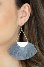 Load image into Gallery viewer, Modern Mayan - Silver Earrings - Jaime G&#39;s $5 Accessories