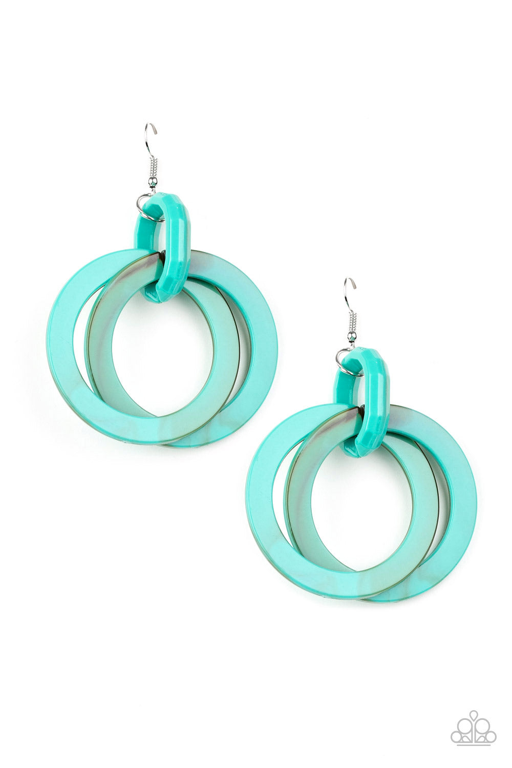 Retro Riviera - Blue Earrings - Jaime G's $5 Accessories