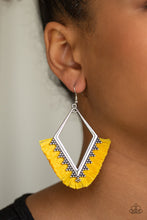 Load image into Gallery viewer, When In Peru - Yellow Earrings - Jaime G&#39;s $5 Accessories