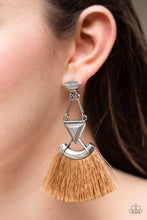 Load image into Gallery viewer, Puma Prowl - Brown Earrings - Jaime G&#39;s $5 Accessories