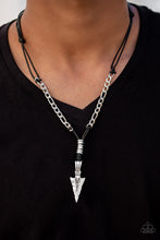 Load image into Gallery viewer, Keep Your ARROWHEAD Up- Black Necklace - Jaime G&#39;s $5 Accessories