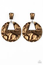 Load image into Gallery viewer, Let HEIR Rip! - Brown Earrings - Jaime G&#39;s $5 Accessories