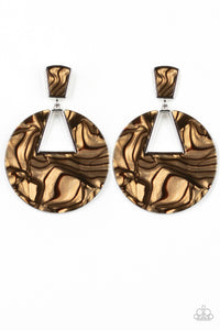 Let HEIR Rip! - Brown Earrings - Jaime G's $5 Accessories