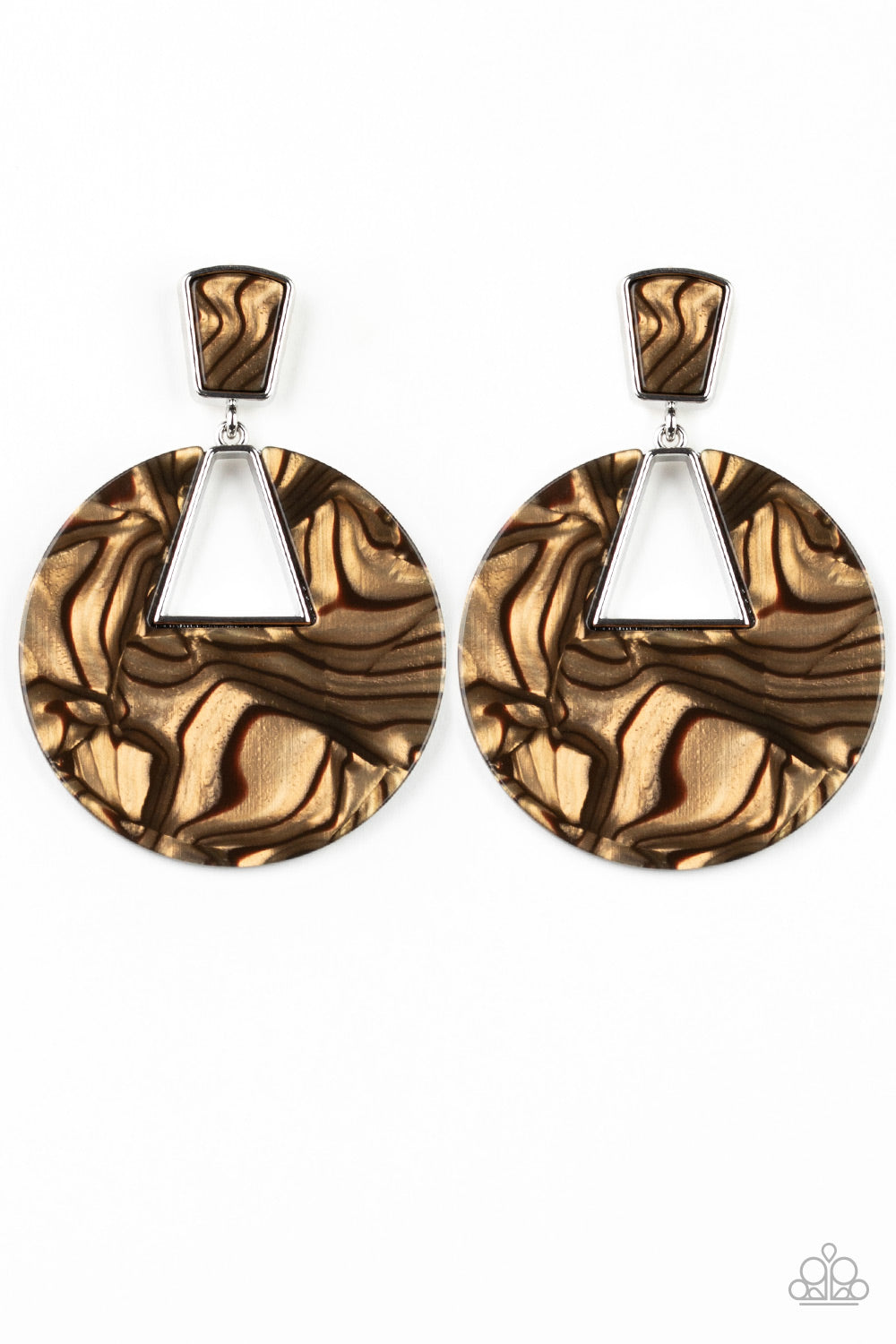 Let HEIR Rip! - Brown Earrings - Jaime G's $5 Accessories