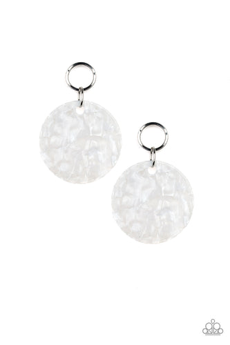 Beach Bliss - White Earrings - Jaime G's $5 Accessories