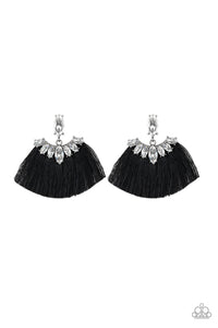 Formal Flair - Black Earrings - Jaime G's $5 Accessories