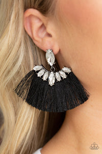 Formal Flair - Black Earrings - Jaime G's $5 Accessories