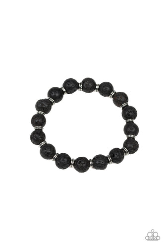 Luck - Black Bracelet Paparazzi