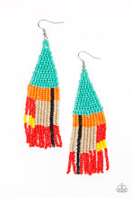 Load image into Gallery viewer, Beaded Boho - Blue Earrings - Jaime G&#39;s $5 Accessories