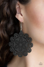 Load image into Gallery viewer, Coachella Cabaret - Black Earrings - Jaime G&#39;s $5 Accessories